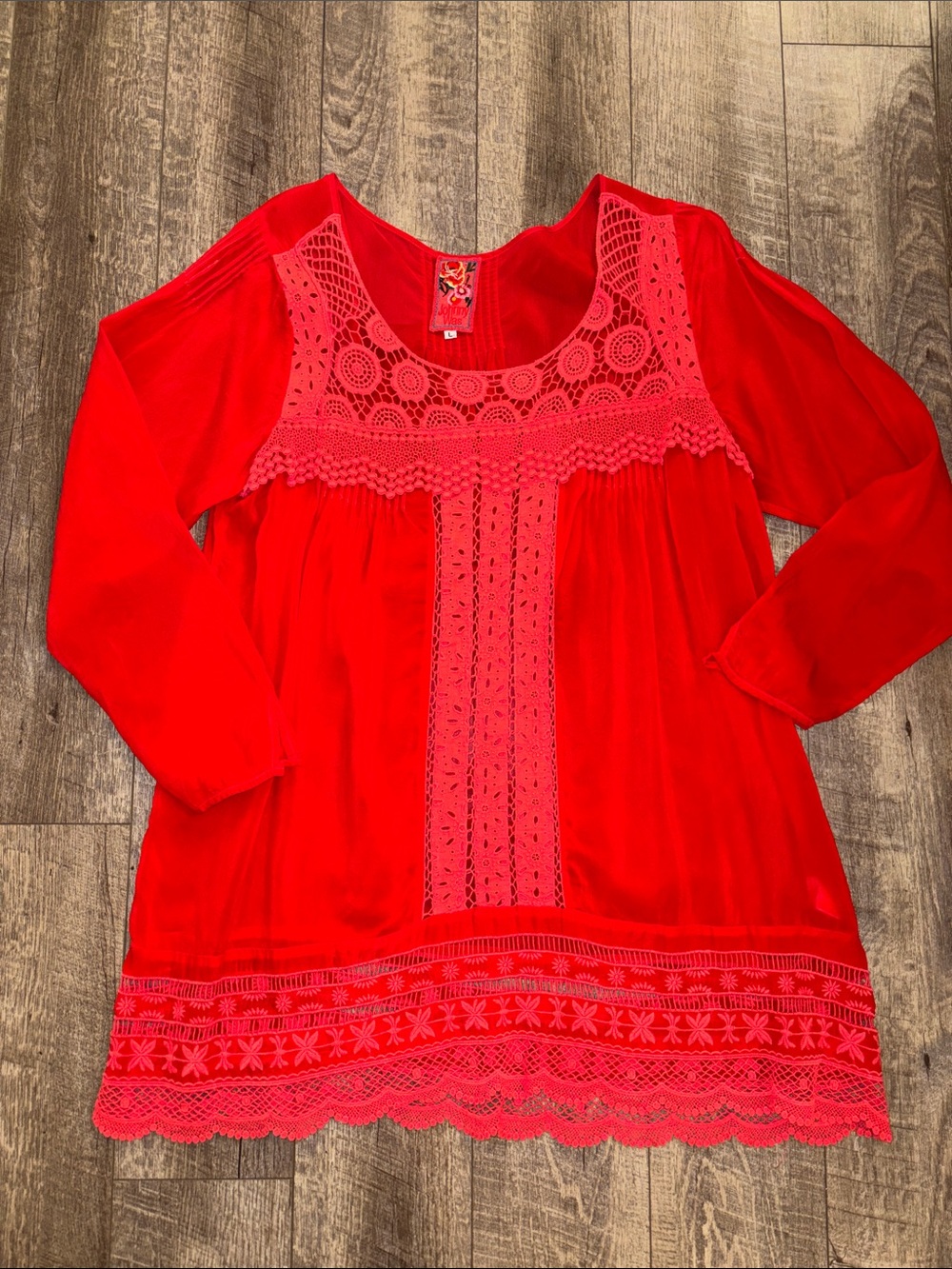 Johnny Was Crocheted Tunic\Dress - Picture 2 of 4